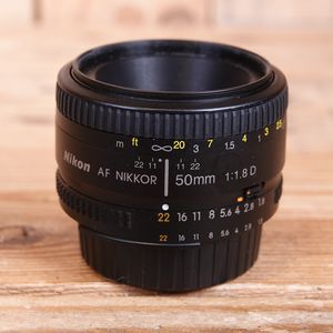 Used Nikon AF 50mm F1.8 D Lens