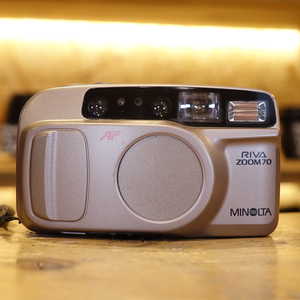 Used Minolta Riva Zoom 70 35mm Film Compact Camera