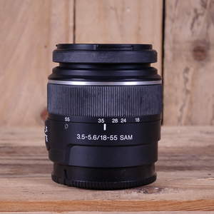 Used Sony DT AF 18-55mm F3.5-5.6  Lens A-Mount