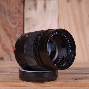 Used Leica M 90mm F2.5 Summarit Black Lens 11646