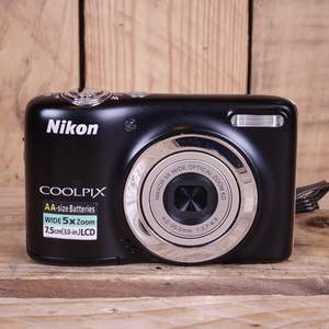 Used Nikon Coolpix L25 Black Digital Camera