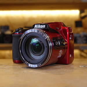 Used Nikon Coolpix B500 Red Digital Camera