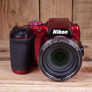 Used Nikon Coolpix B500 Red Digital Camera