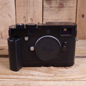 Used Leica M-P (TYP 240) Black Digital Rangefinder Camera 10773 with M Handgrip fitted