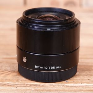 Used Sigma 19mm F2.8 EX DN Art Sony E-mount Lens