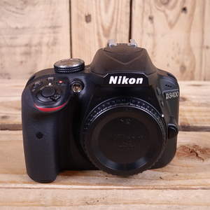 Used Nikon D3400 Black DSLR Camera Body
