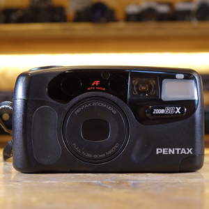 Used Pentax Zoom 60-X 35mm Analog Film Compact Camera