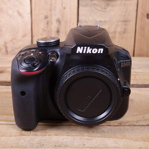 Used Nikon D3400 Black DSLR Camera Body