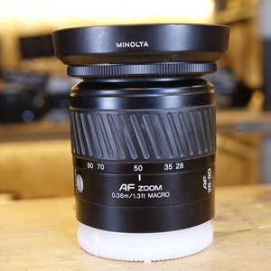 Used Minolta AF 28-80mm Black F3.5-5.6  Lens Sony A mount