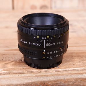 Used Nikon AF 50mm F1.8 D Lens