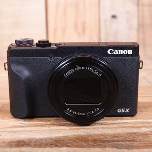 Used Canon PowerShot G5X Mark II Black Digital Camera