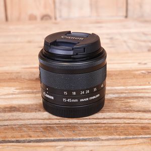 Used Canon EF-M 15-45mm IS STM Lens for EOS M