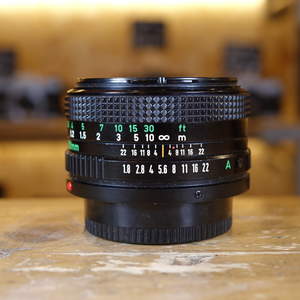 Used Canon FD 50mm F1.8 Lens