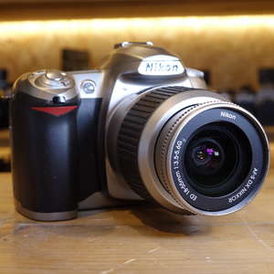 Used Nikon D50 DSLR Silver D-SLR Camera with 18-55mm Lens