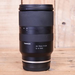 Used Tamron 28-75MM F2.8 Di III RXD Lens for Sony FE mount