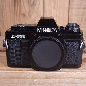 Used Minolta X-300 Black 35mm Film Camera Body