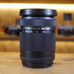 Used Olympus 40-150mm F4-5.6 R ED Micro Four Thirds Black Lens