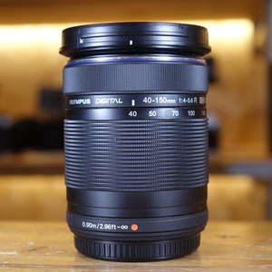 Used Olympus AF 40-150mm f4-5.6 Micro Four Thirds Black Lens