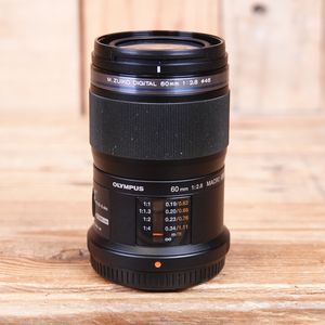 Used Olympus AF M.Zuiko 60mm F2.8 Macro Lens Micro Four Thirds