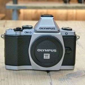 Used Olympus OM-D E-M5 Silver Camera