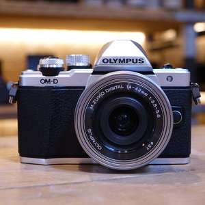 Used Olympus OM-D E-M10 MK II Silver Digital Camera with 14-42 F3.5-5.6 Lens