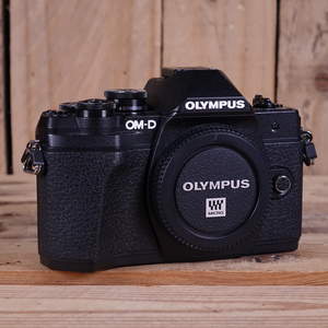 Used Olympus OM-D E-M10 MK III Black Digital Camera Body