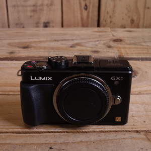 Used Panasonic Lumix DMC-GX1 Black Camera Body