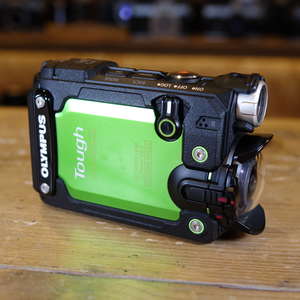 Used Olympus Stylus TG-Tracker Green Tough Digital Camera