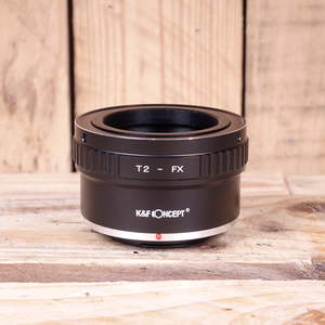 Used K&F Concept T2 to Fujifilm FX Adapter