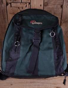 Used Lowepro Micro Trekker 200 Green Camera Backpack
