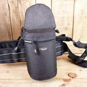 Used Lowepro S&F Light Belt 9 with Lens Case 1 and Lens Case 2