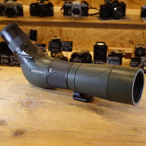 Used Swarovski ATS 65 HD Angled Spotting Scope - 20-60x  Zoom Eyepiece, Stay On Case & DCB-A
