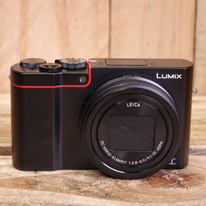 Used Panasonic Lumix TZ100 Black(Red) Digital Compact Camera
