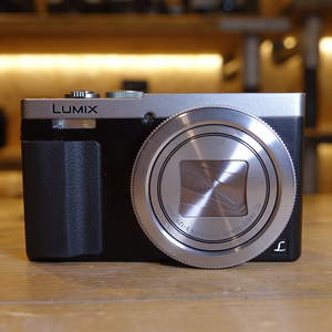 Used Panasonic Lumix TZ70 Silver Digital Compact Camera with Case