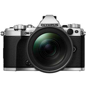 Olympus OM-D E-M5 Mark II Silver Digital Camera and Zuiko Pro 12-40mm Lens