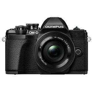 Olympus OM-D E-M10 Mark III Black Digital Camera with 14-42mm EZ Lens