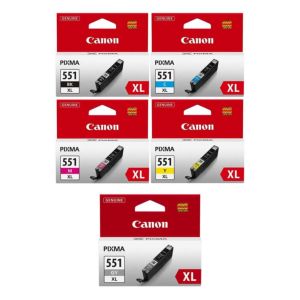 Canon CLI-551XL Ink Cartridges