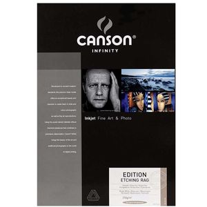 Canson Infinity Editions Etching Rag 310gsm Photo Paper - Acid Free - 100% Cotton
