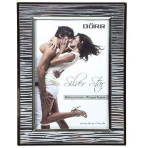 Silverstar Rimini Shiny Silver Photo Frame | Stands or Hangs