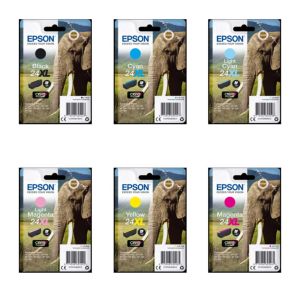 Epson T243 'Elephant' XL Ink Cartridges