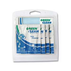 Green Clean Wet & Dry Lens Cleaning Tissues