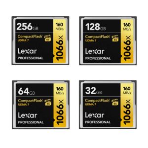 Lexar Professional 1066x CompactFlash Memory Cards