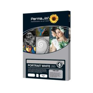 Permajet Portrait White 285 Photo Paper | 285 GSM | Sheets 25 PKs | A3/A3+/A4/Rolls