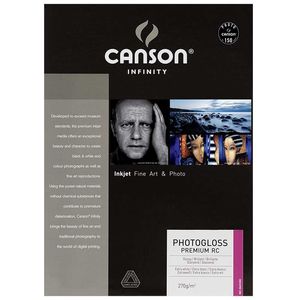 Canson Infinity Photo Gloss Premium RC 270gsm Photo Paper - Acid Free