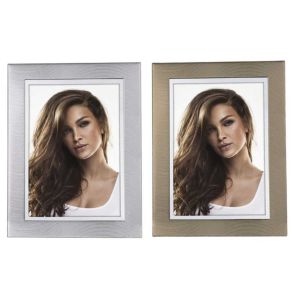Wells Photo Frame | Silver or Bronze | Modern Feel | Hangs or Stands