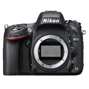 Nikon D610 Black Digital SLR Camera Body