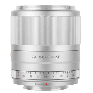 Viltrox 56mm F1.4 Fuji XF Lens - Silver