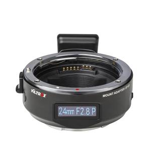 Viltrox Adapter Auto Focus Canon EF/EF-S Lens to Sony E-Mount Camera OLED EF-E5