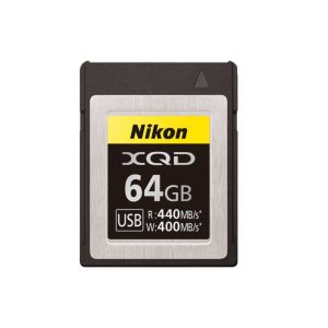 Nikon 64GB XQD Memory Card | Read 440 MB/s | Write 400 MB/s