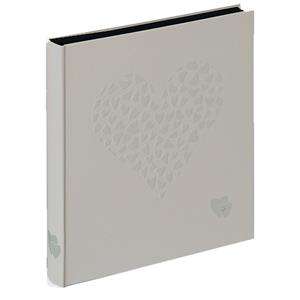 Walther Just For Love Traditional Wedding Photo Album - 50 Black Sides
